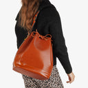 Louis Vuitton Noe Grande Brown EPI Leather Shoulder Bag