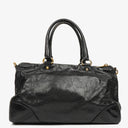 Prada Black Vitello Shine Leather Bag