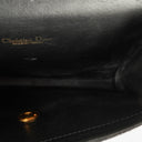 Dior Leather Chain Black Shoulder Bag