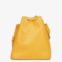 Louis Vuitton Petit Noe Yellow EPI Leather Shoulder Bag