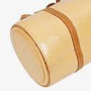Louis Vuitton Papillon 30 Bedford Cream Beige Monogram Vernis Leather Bag