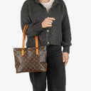 Louis Vuitton Cabas Piano Monogram Canvas Shoulder Bag