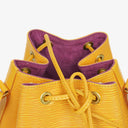 Louis Vuitton Petit Noe Yellow EPI Leather Shoulder Bag