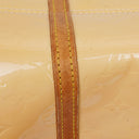 Louis Vuitton Papillon 30 Bedford Cream Beige Monogram Vernis Leather Bag