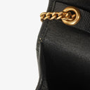 Dior Leather Chain Black Shoulder Bag
