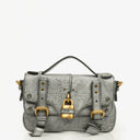 Chloe Metallic Mini Paddington Satchel Bag