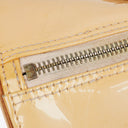 Louis Vuitton Papillon 30 Bedford Cream Beige Monogram Vernis Leather Bag