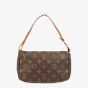 Louis Vuitton Pochette Accessoires Monogram Canvas Clutch Handbag