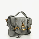 Chloe Metallic Mini Paddington Satchel Bag