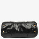 Prada Black Vitello Shine Leather Bag
