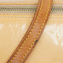 Louis Vuitton Papillon 30 Bedford Cream Beige Monogram Vernis Leather Bag