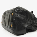 Prada Black Vitello Shine Leather Bag