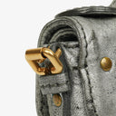 Chloe Metallic Mini Paddington Satchel Bag