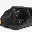 Prada Black Vitello Shine Leather Bag
