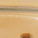 Louis Vuitton Papillon 30 Bedford Cream Beige Monogram Vernis Leather Bag