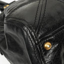 Prada Black Vitello Shine Leather Bag