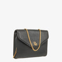 Dior Leather Chain Black Shoulder Bag
