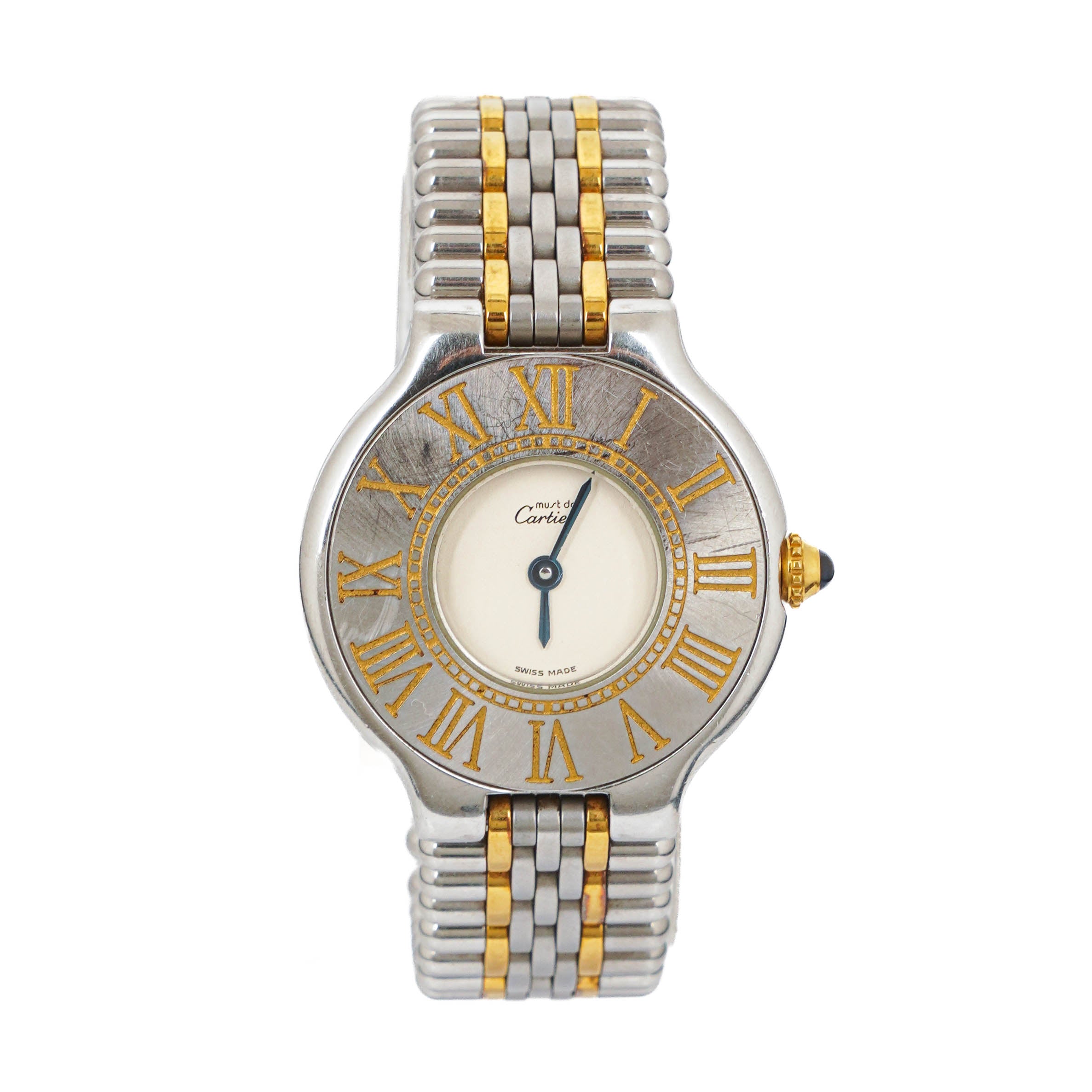 Cartier 21 Must de Cartier Bicolor Stainless Steel Quartz Watch