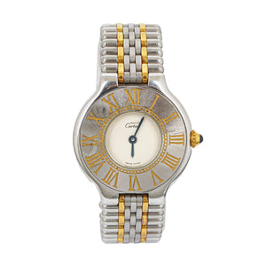 Cartier 21 Must de Cartier Bicolor Stainless Steel Quartz Watch
