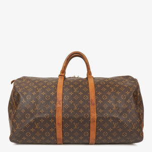 Louis Vuitton Keepall 55 Monogram Canvas Travel Bag