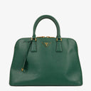 Prada Saffiano Lux Biliardo Handbag