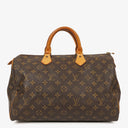 Louis Vuitton Speedy 35 Monogram Canvas Handbag