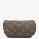 Louis Vuitton Nano Speedy Monogram Canvas Mini Bag