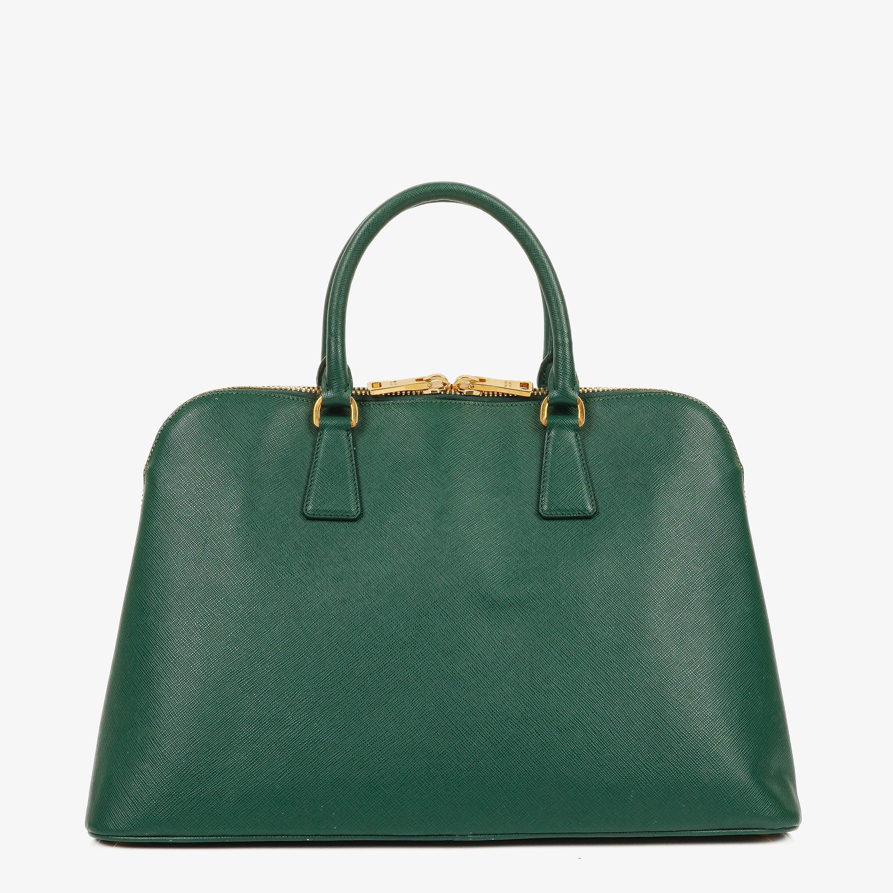 Prada Saffiano Lux Biliardo Handbag