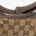 Gucci Beige And Ebony Monogram GG Canvas Small Princy Shoulder Bag