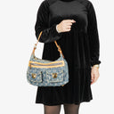 Louis Vuitton Baggy PM Monogram Denim Shoulder Bag