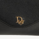 Dior Leather Chain Black Shoulder Bag