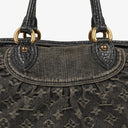 Louis Vuitton Neo Cabby MM Monogram Black Denim Bag