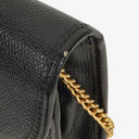 Dior Leather Chain Black Shoulder Bag