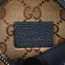 Gucci GG Beige/Orange/Navy Monogram Canvas Belt Bag
