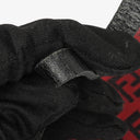 Fendi Red and Black Baguette Zucchino Shoulder Bag