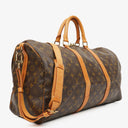 Louis Vuitton Keepall 50 Bandouliere Monogram Canvas Travel Bag
