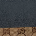Gucci GG Beige/Orange/Navy Monogram Canvas Belt Bag