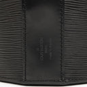 Louis Vuitton Sac Seau Black EPI Leather Bag