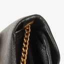 Dior Leather Chain Black Shoulder Bag