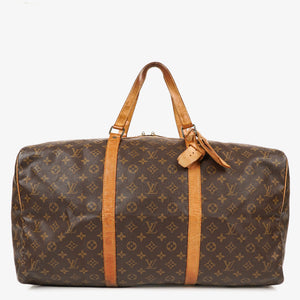 Louis Vuitton Sac Souple 55 Monogram Canvas Travel Bag