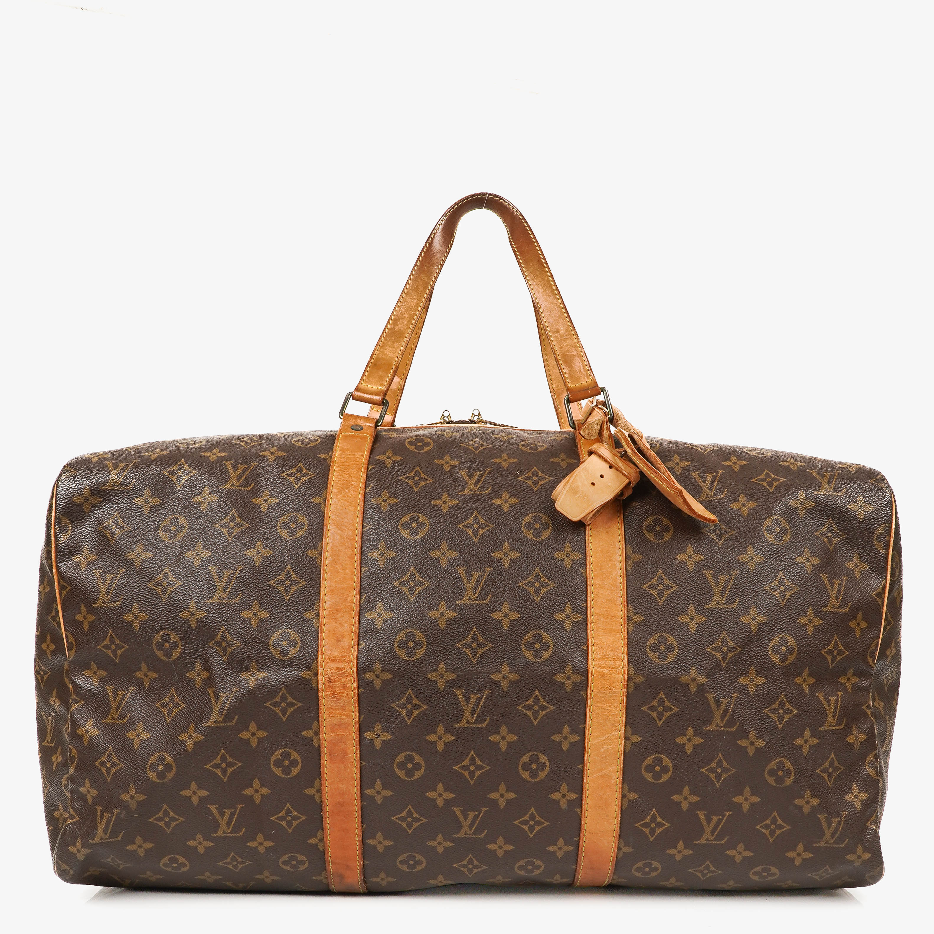 Louis Vuitton Sac Souple 55 Monogram Canvas Travel Bag