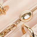 Christian Dior Medium Lady Dior Powder Pink Cannage Quilted Leather Bag