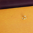 Louis Vuitton Yellow EPI Leather Malesherbes Handbag