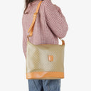 Celine Vintage Macadam Shoulder Bag
