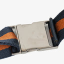 Gucci GG Beige/Orange/Navy Monogram Canvas Belt Bag