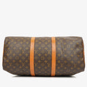 Louis Vuitton Keepall 50 Bandouliere Monogram Canvas Travel Bag