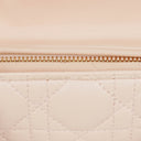 Christian Dior Medium Lady Dior Powder Pink Cannage Quilted Leather Bag