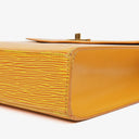 Louis Vuitton Yellow EPI Leather Malesherbes Handbag
