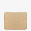 Chanel Small Classic Single Flap Bag Beige Quilted Lambskin With 24K Gold-Plated Hardware