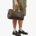 Louis Vuitton Speedy 35 Monogram Canvas Handbag